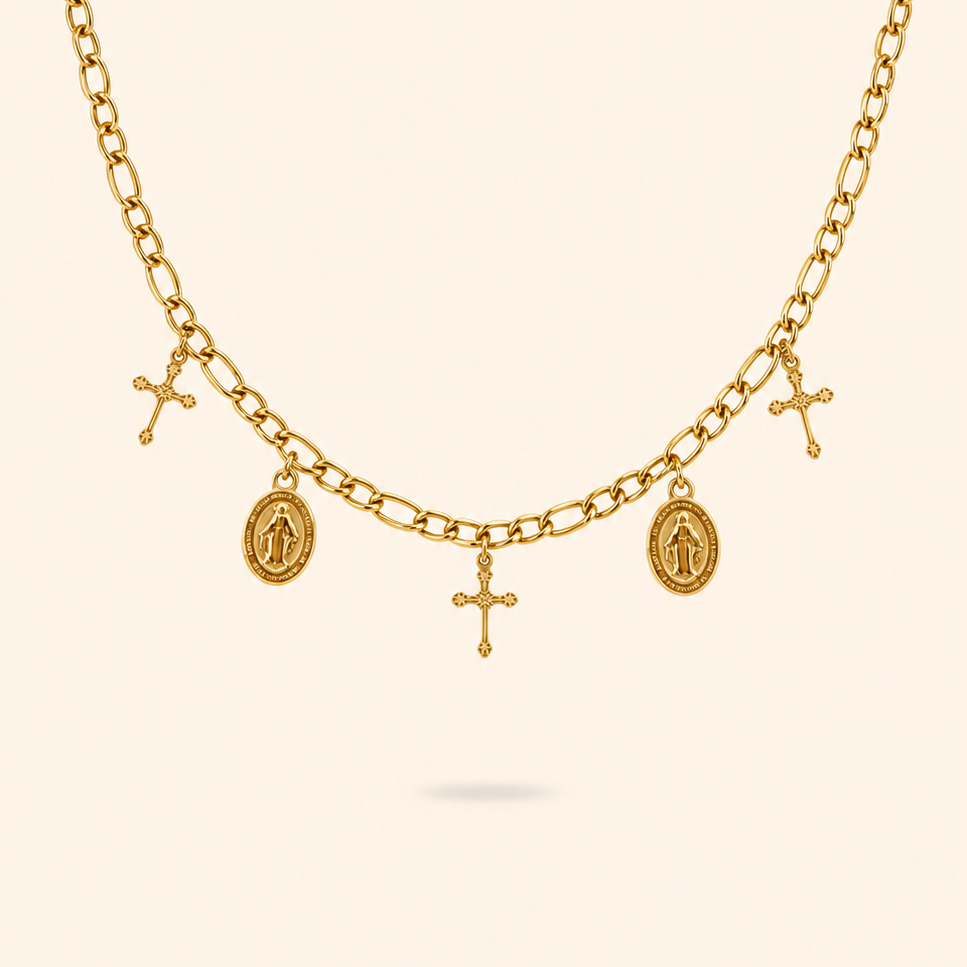G. MILAGROSAS CRUCES - GOLD
