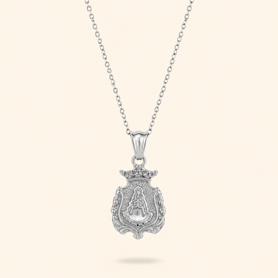 COLLAR VIRGEN ROCIO - SILVER