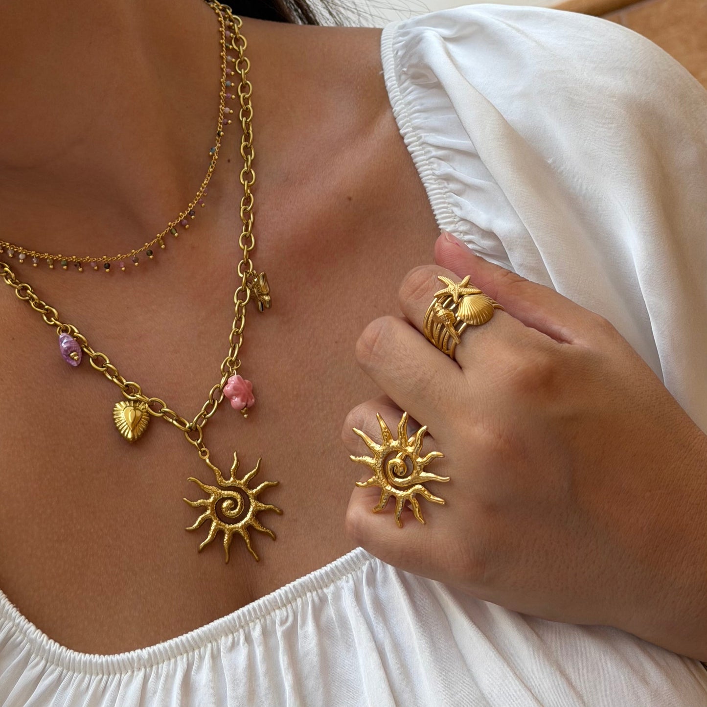 G. SOL ABALORIOS - GOLD