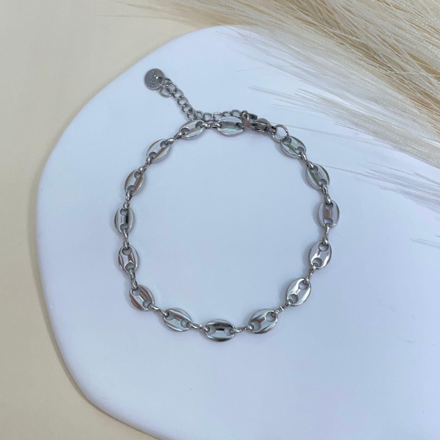 PULSERA CAFÉ - SILVER