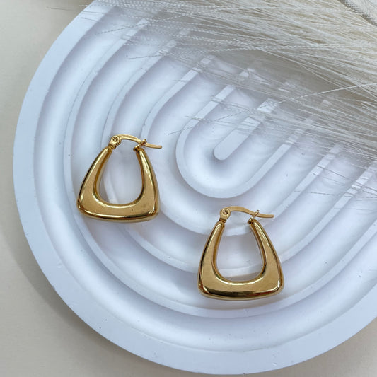 AROS CUADRADOS - GOLD