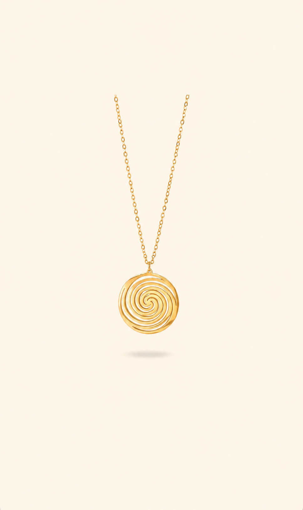COLLAR ESPIRAL - GOLD