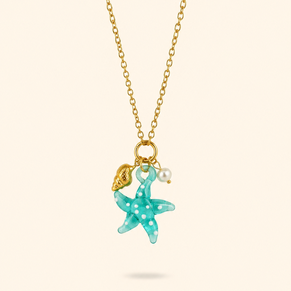 COLLAR MAR AGUA - GOLD