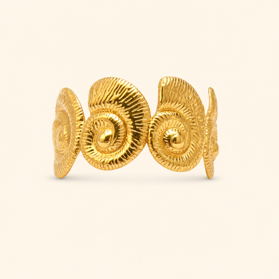 BRAZALETE CARACOLAS - GOLD