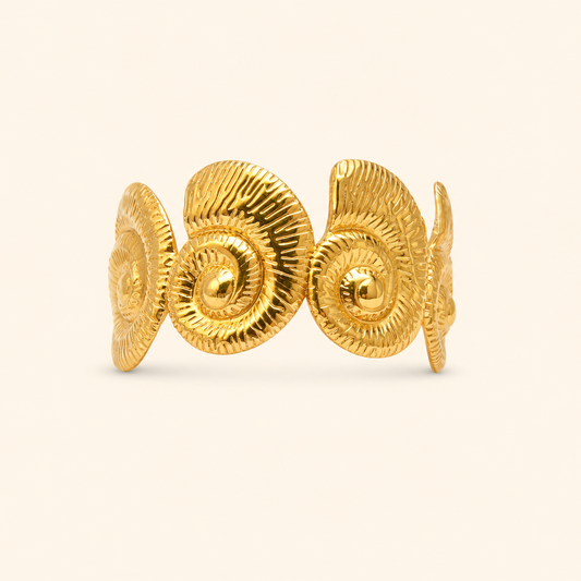 BRAZALETE CARACOLAS - GOLD