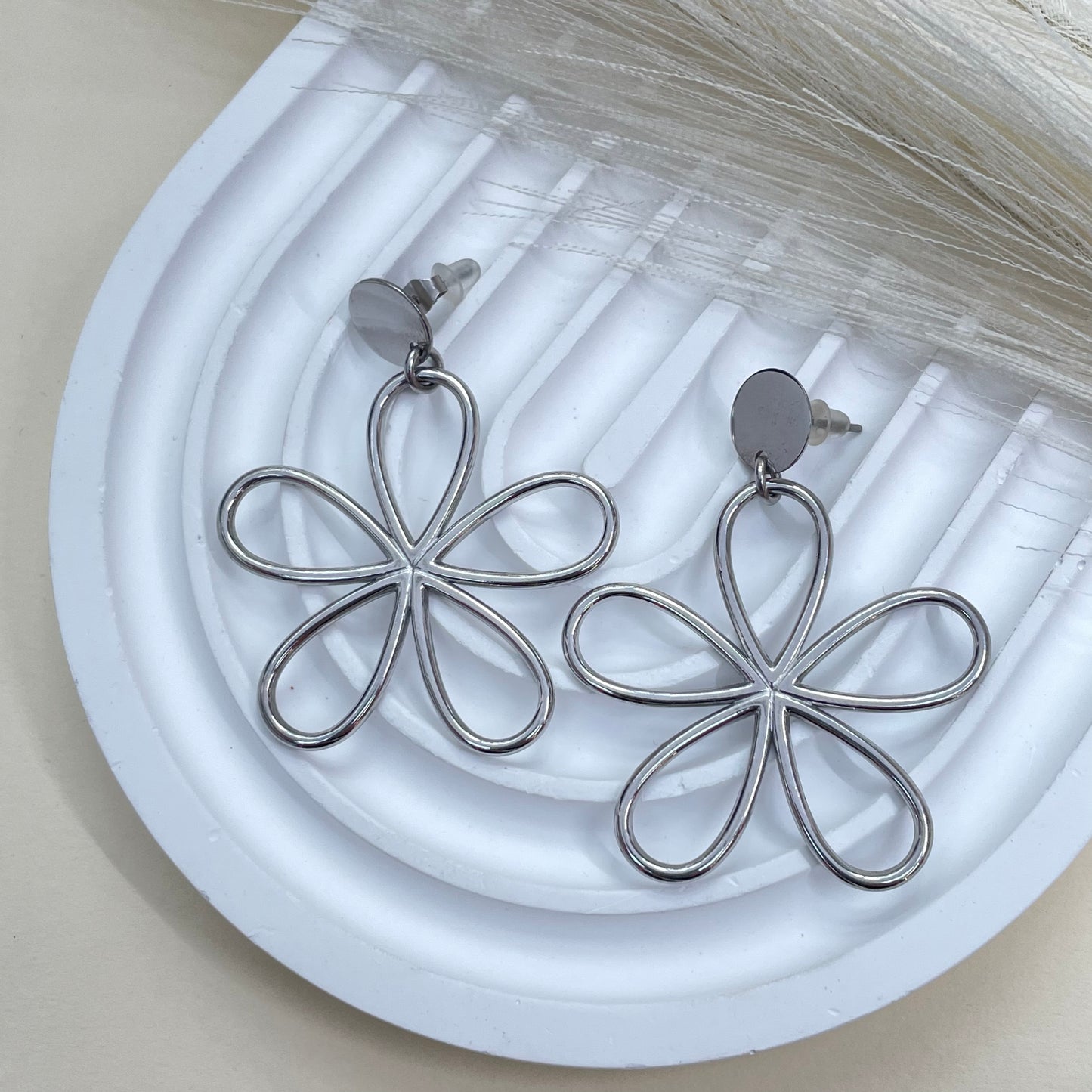 PENDIENTES MARGARITA - SILVER