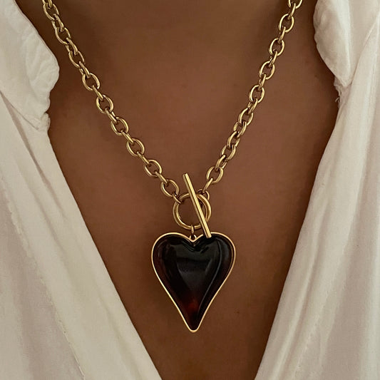 COLLAR CUORE - GOLD