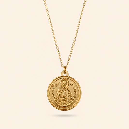 COLLAR VIRGEN ROCIO - GOLD