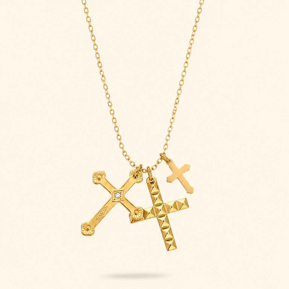 TRIPLE CROSS - GOLD