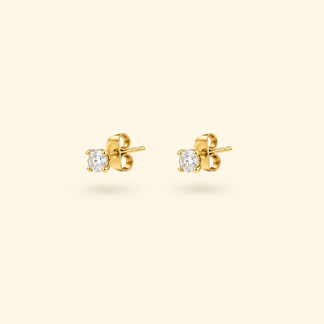 PENDIENTES MINI BRILLANTE - GOLD