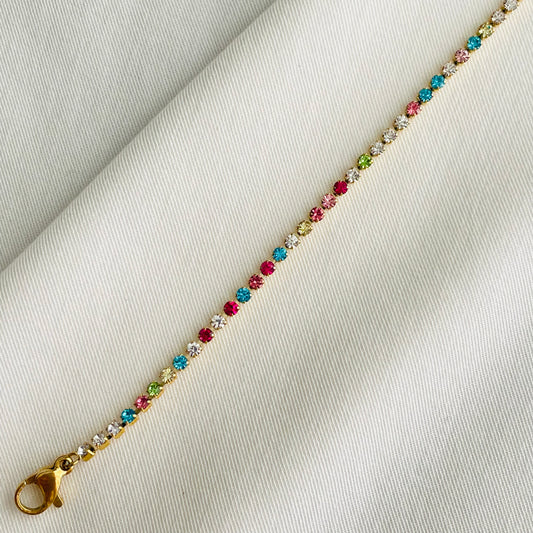 PULSERA BRILLO MIX - GOLD