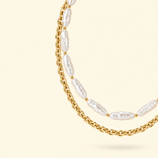 COLLAR DOBLE VÍNCULO - GOLD