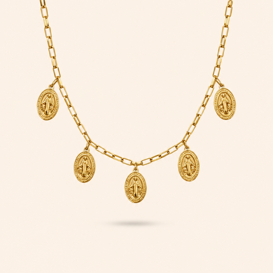 COLLAR MILAGROSAS - GOLD