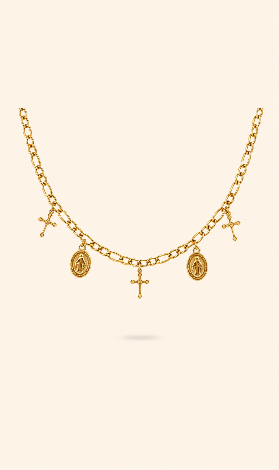 G. MILAGROSAS CRUCES - GOLD