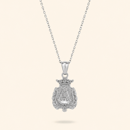 COLLAR VIRGEN ROCIO - SILVER