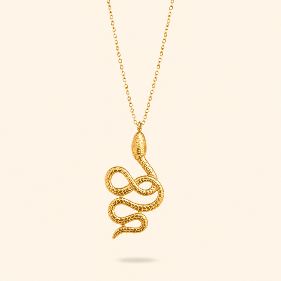 COLLAR SERPIENTE - GOLD