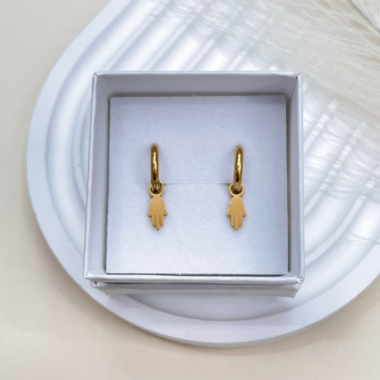 AROS MINI FÁTIMA - GOLD