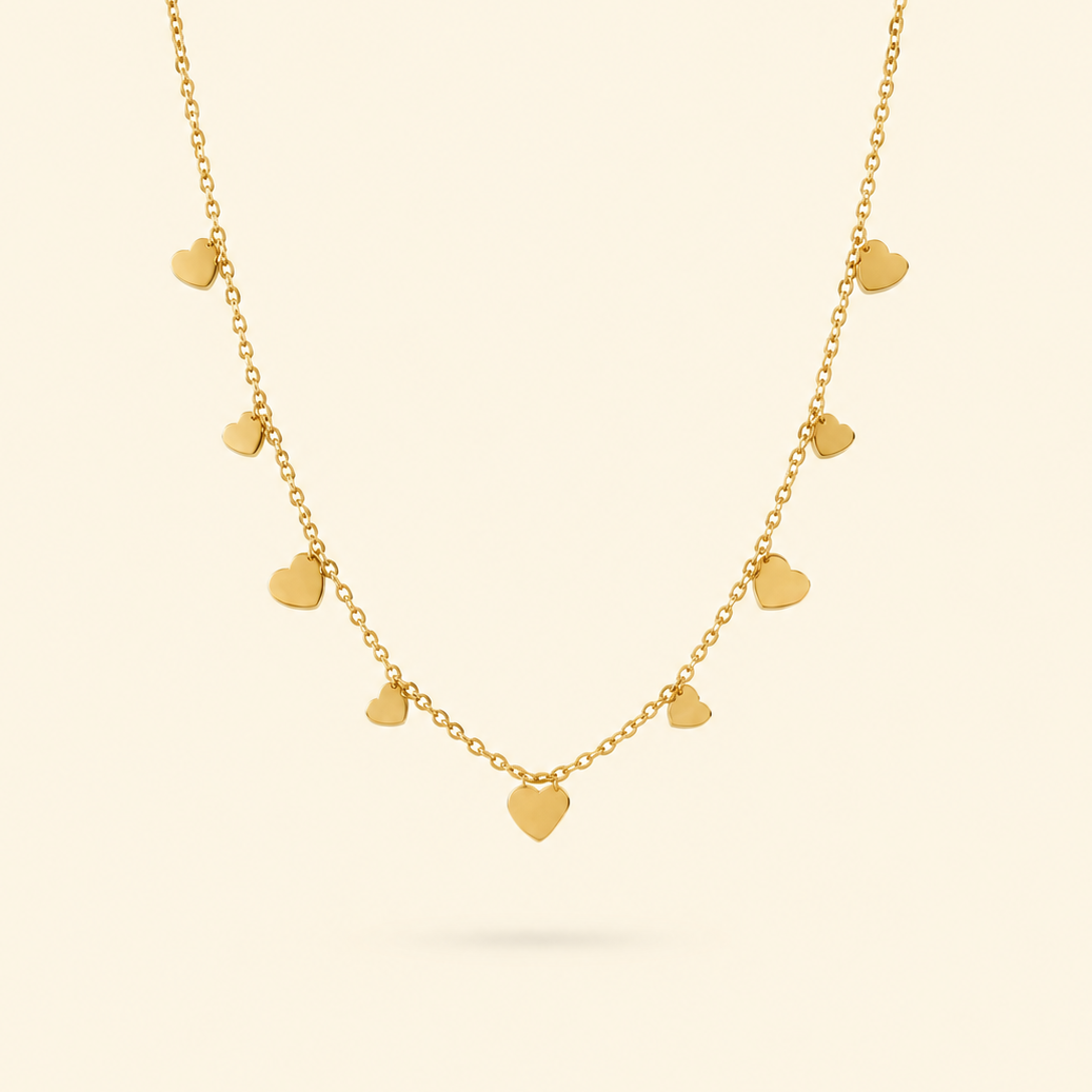 G. MINI CORAZONES - GOLD