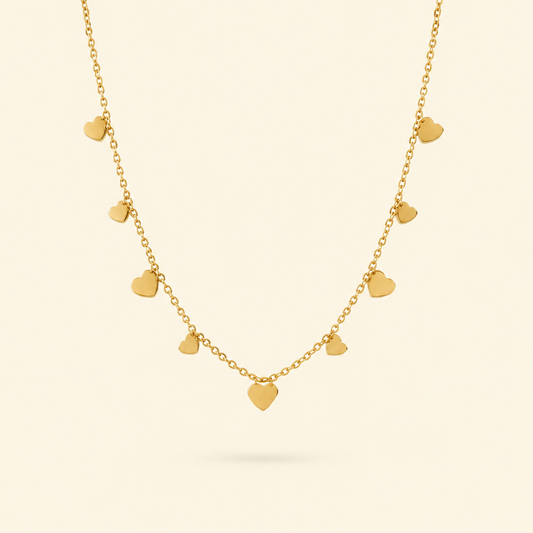 G. MINI CORAZONES - GOLD
