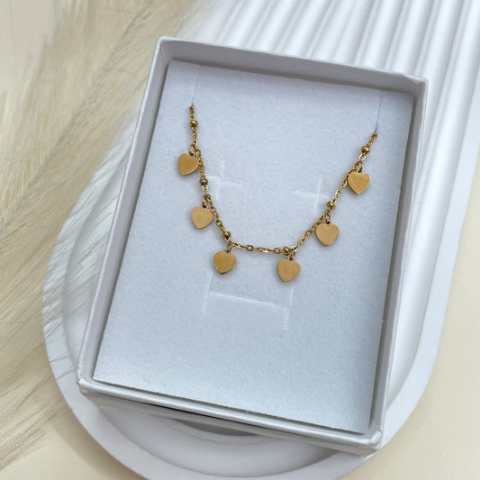 G. MINI CORAZONES - GOLD