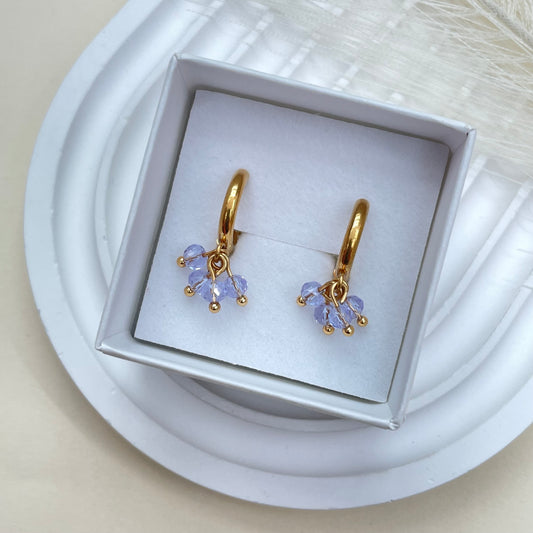 AROS MINI LILA - GOLD