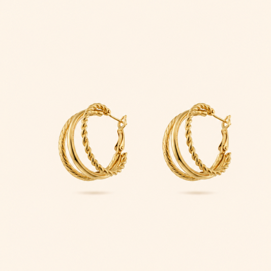 AROS TRIPLES - GOLD