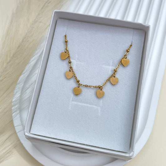 G. MINI CORAZONES - GOLD