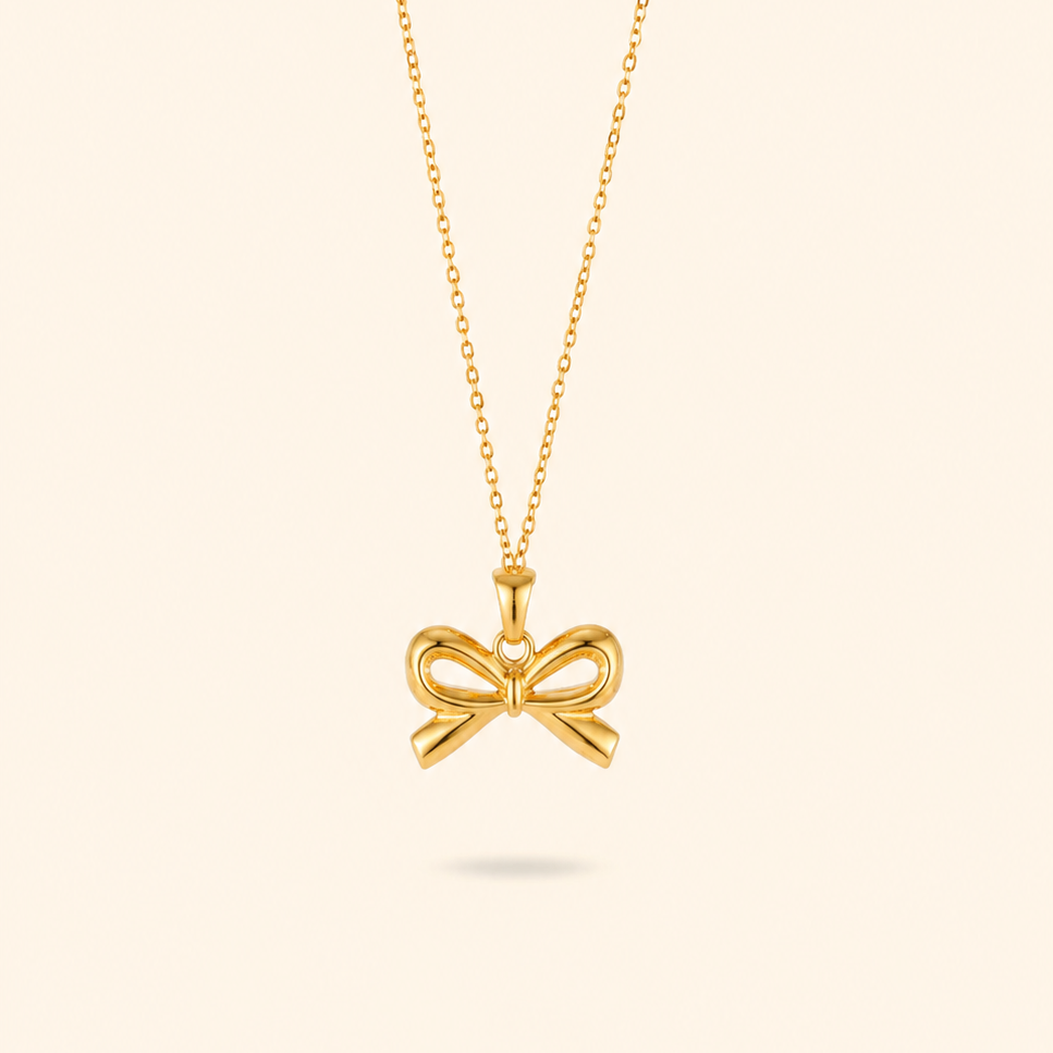 COLLAR LAZO - GOLD