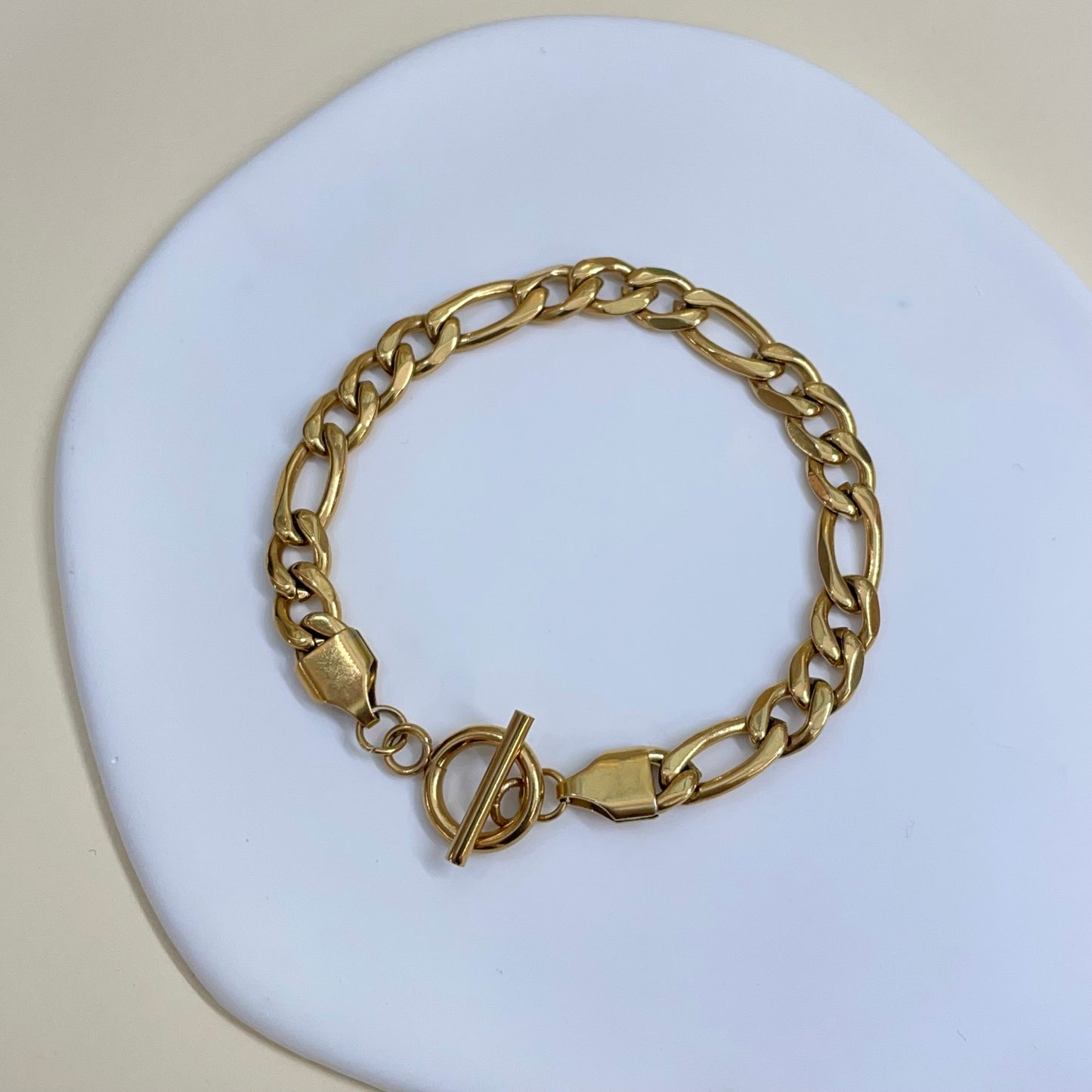 PULSERA CIERRE VINTAGE - GOLD