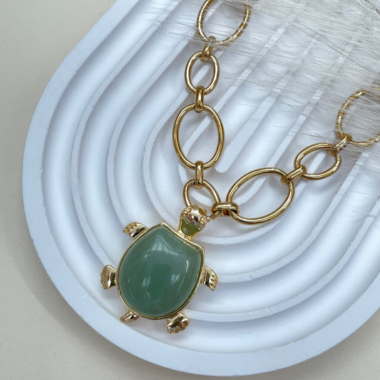 COLLAR TORTUGA - GOLD