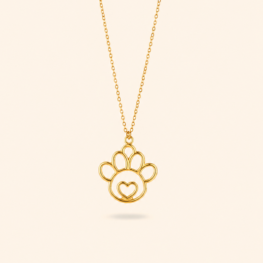 COLLAR HUELLA - GOLD