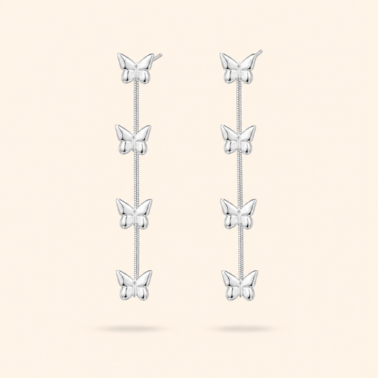 LARGOS MARIPOSAS - SILVER