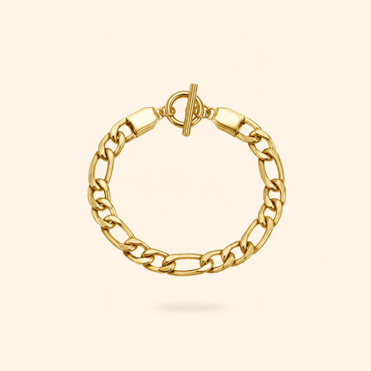 PULSERA CIERRE VINTAGE - GOLD
