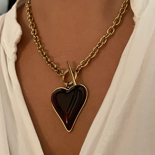 COLLAR CUORE - GOLD