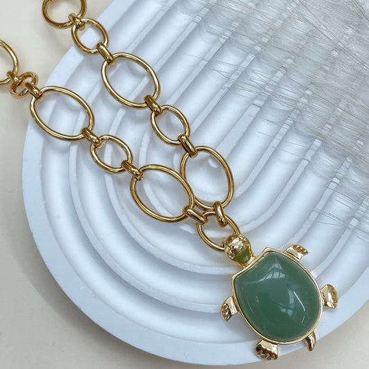 COLLAR TORTUGA - GOLD