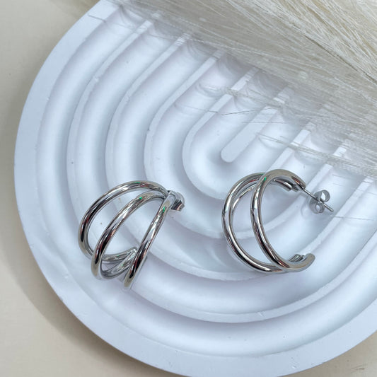 AROS TRIPLES - SILVER