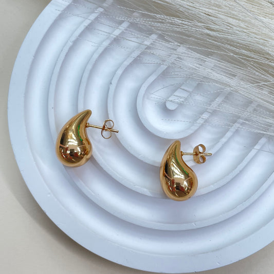 PENDIENTES GOTA S - GOLD
