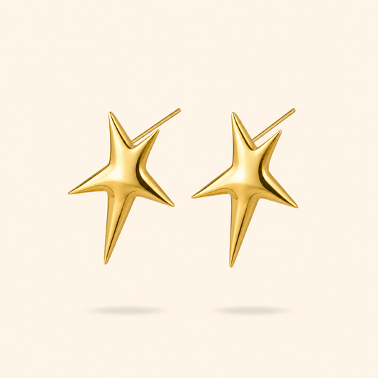 PENDIENTES ESTRELLA - GOLD