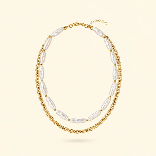 COLLAR DOBLE VÍNCULO - GOLD