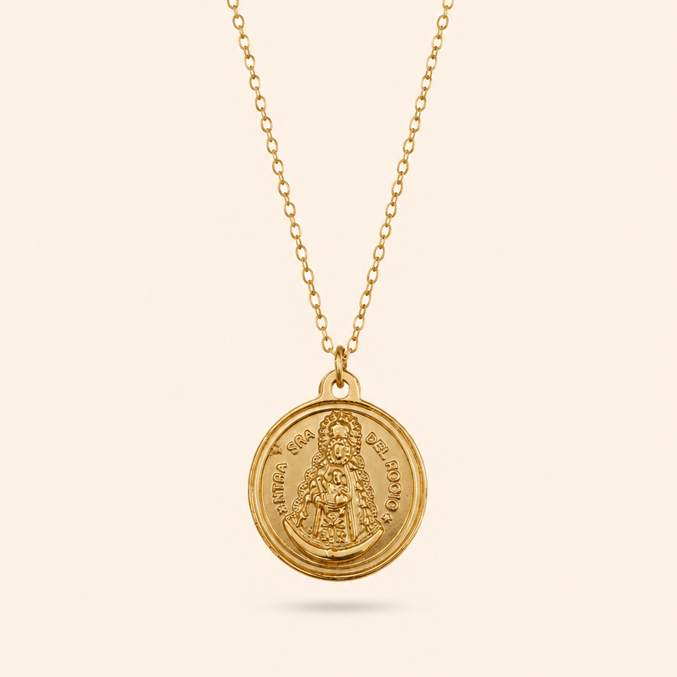 COLLAR VIRGEN ROCIO - GOLD