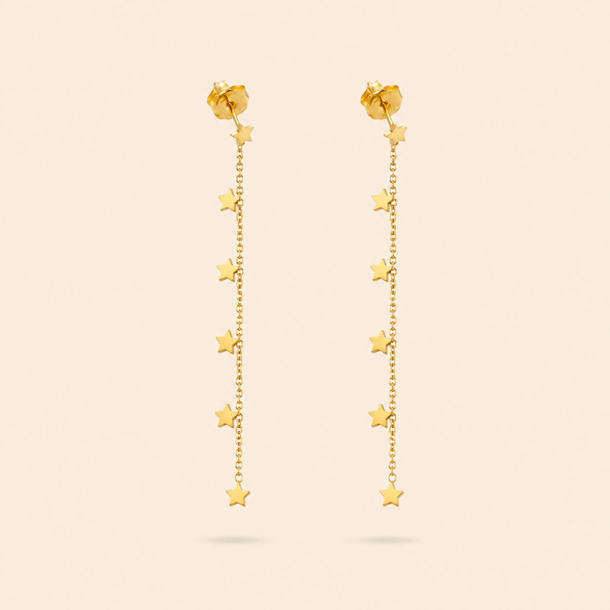 LARGOS ESTRELLITAS - GOLD