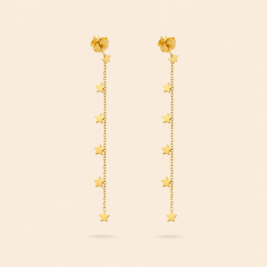 LARGOS ESTRELLITAS - GOLD
