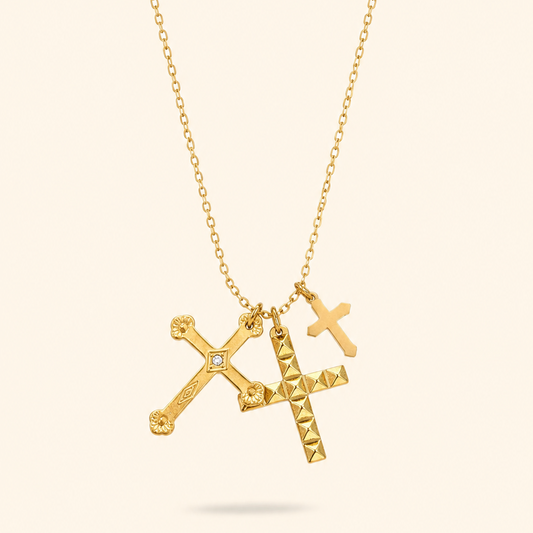 TRIPLE CROSS - GOLD