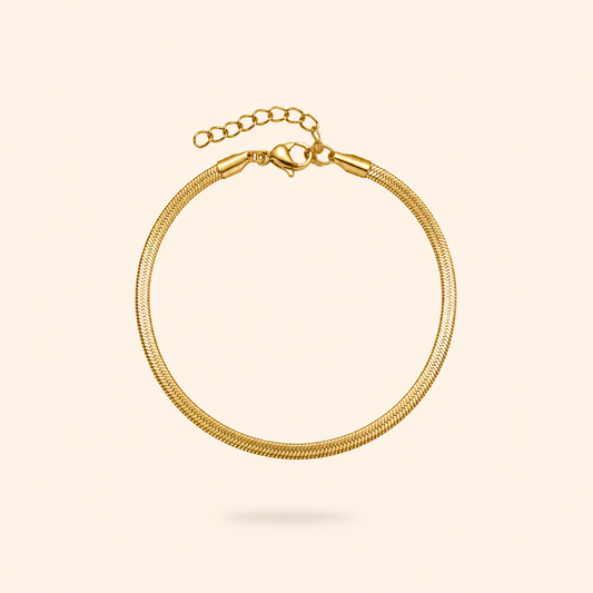 PULSERA PYTHON - GOLD
