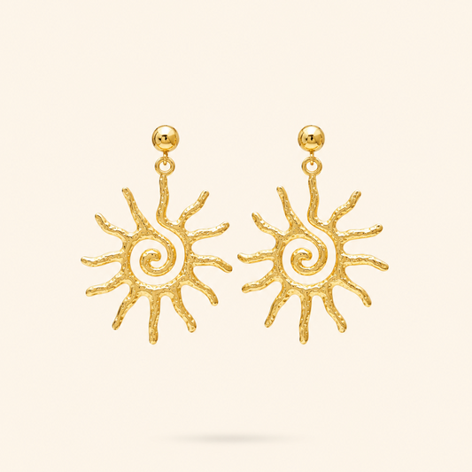 PENDIENTES SOL -GOLD
