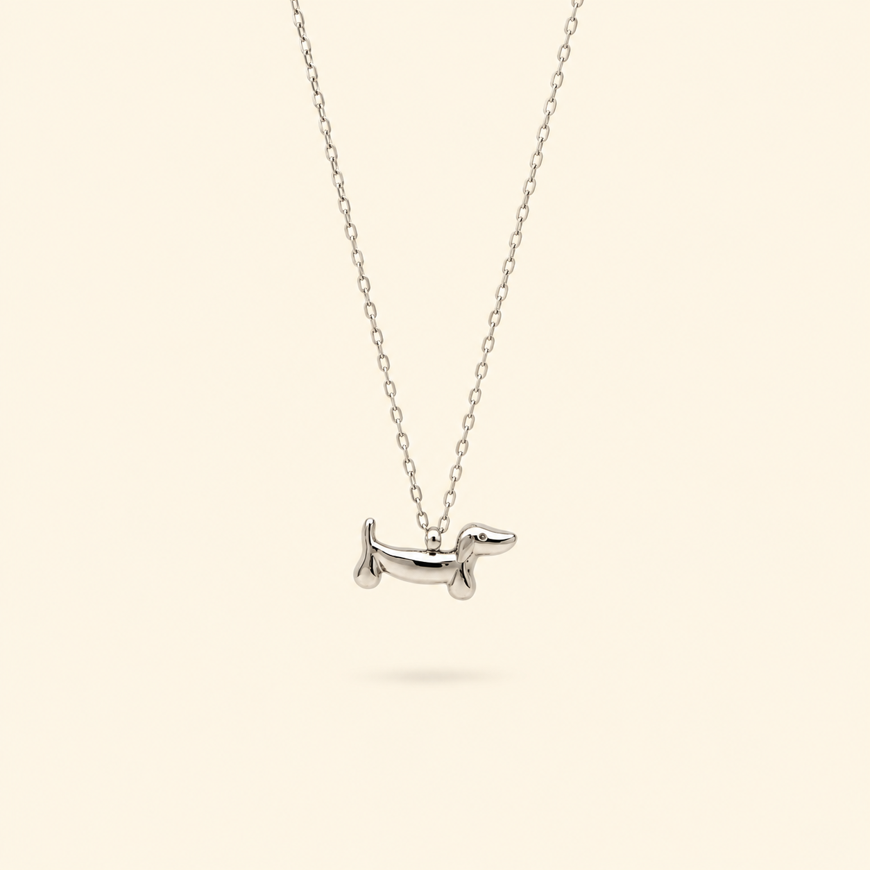 COLLAR TECKEL - SILVER
