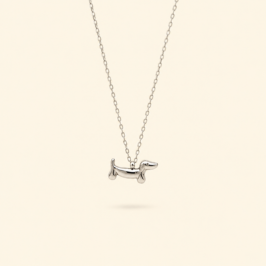 COLLAR TECKEL - SILVER