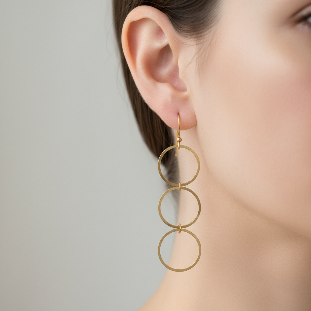 LARGOS CÍRCULOS - GOLD