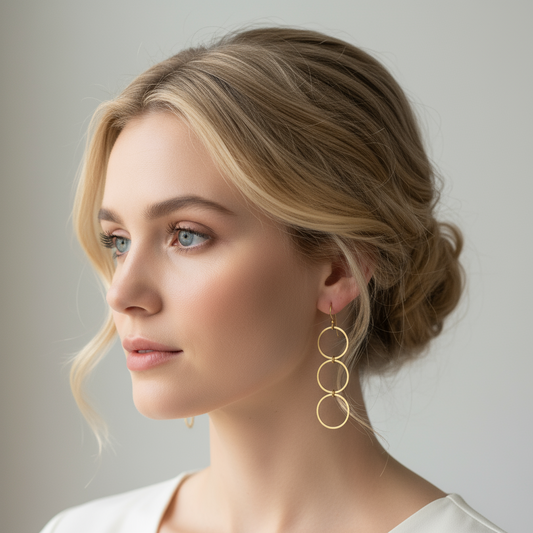 LARGOS CÍRCULOS - GOLD