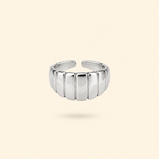 ANILLO ROMA- SILVER